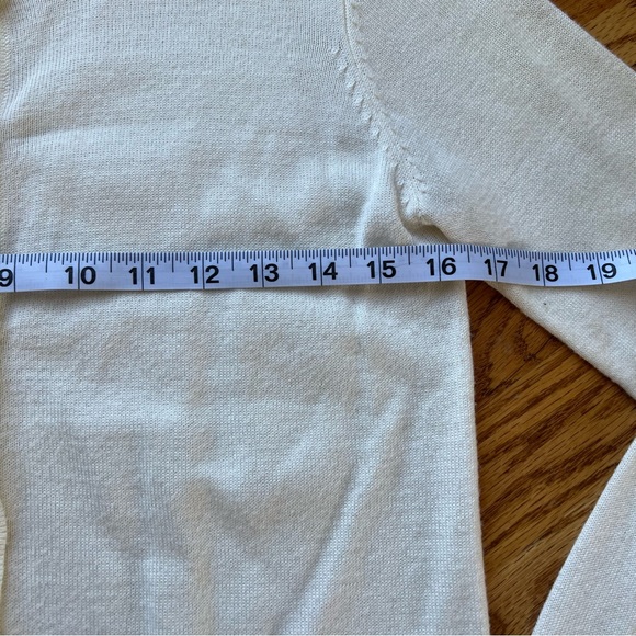 Forever 21 Women White Cardigan Small - Picture 5 of 5